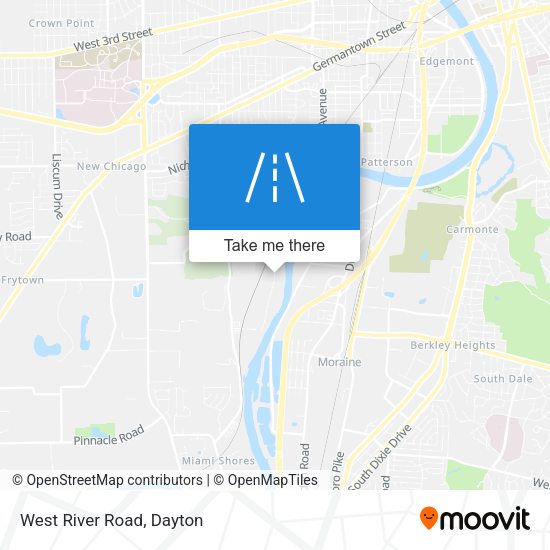 Mapa de West River Road