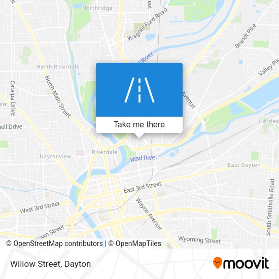 Mapa de Willow Street