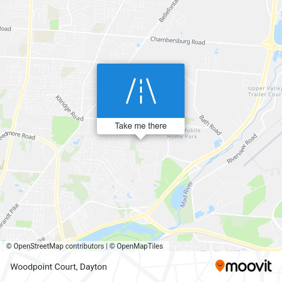 Mapa de Woodpoint Court