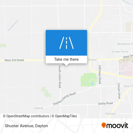 Mapa de Shuster Avenue