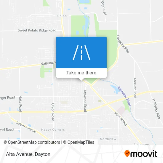 Mapa de Alta Avenue