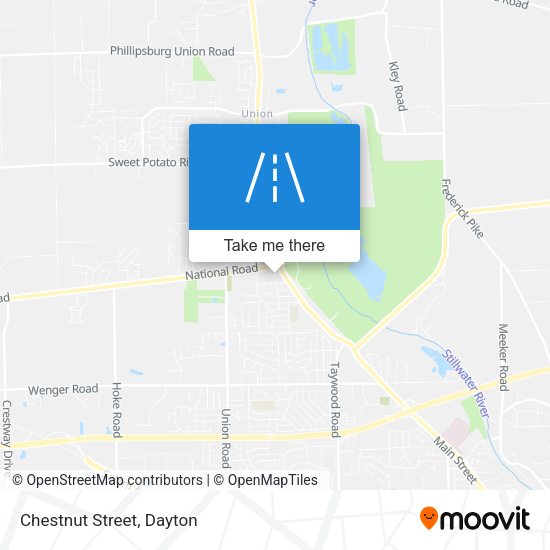 Mapa de Chestnut Street