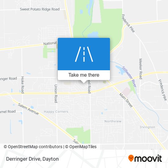 Derringer Drive map