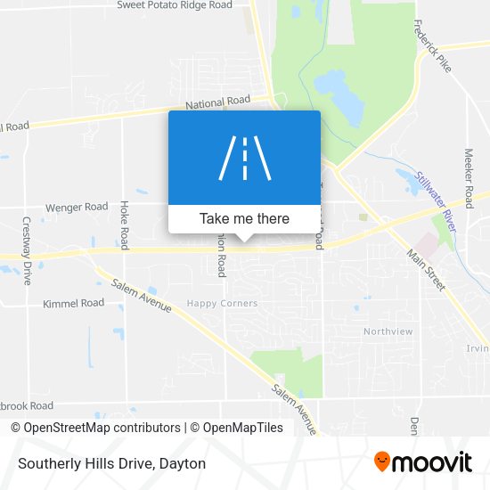 Southerly Hills Drive map