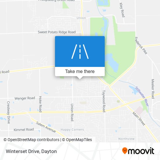 Winterset Drive map