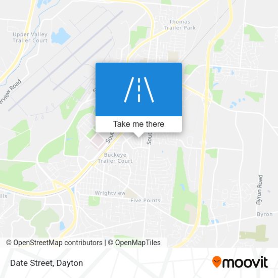 Mapa de Date Street
