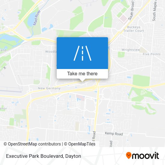 Executive Park Boulevard map
