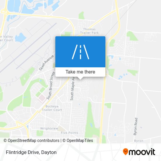 Mapa de Flintridge Drive