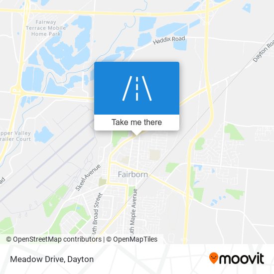 Meadow Drive map