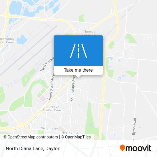 Mapa de North Diana Lane