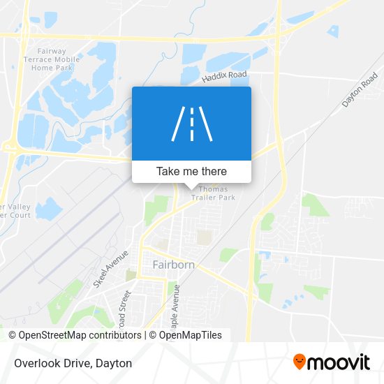 Mapa de Overlook Drive