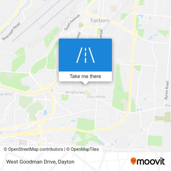 Mapa de West Goodman Drive