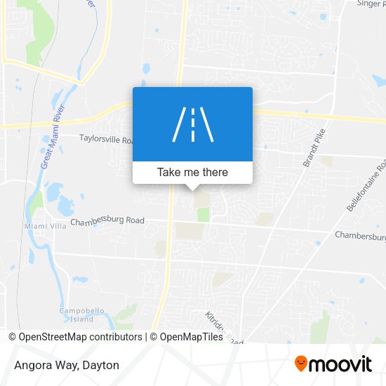 Mapa de Angora Way