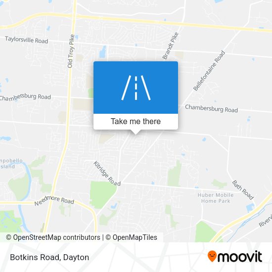 Mapa de Botkins Road