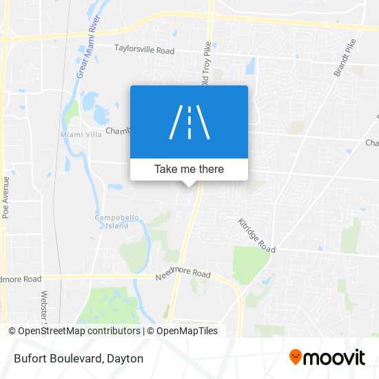 Bufort Boulevard map