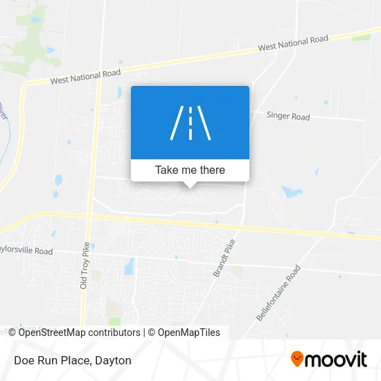 Doe Run Place map