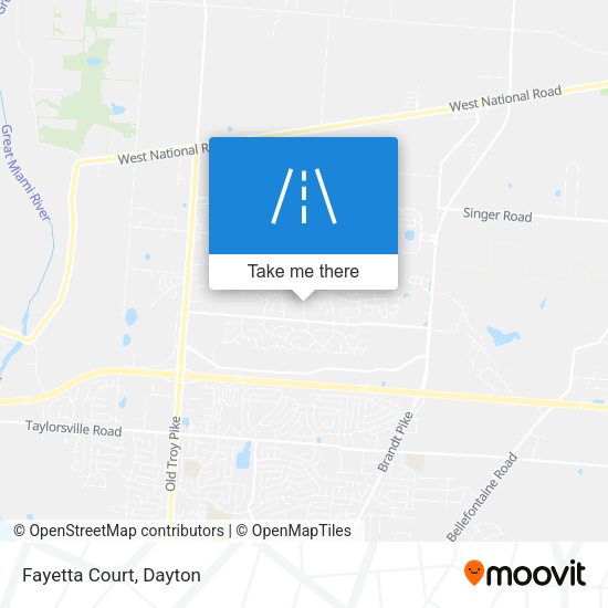 Mapa de Fayetta Court