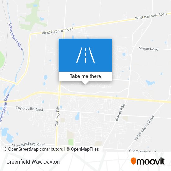Mapa de Greenfield Way