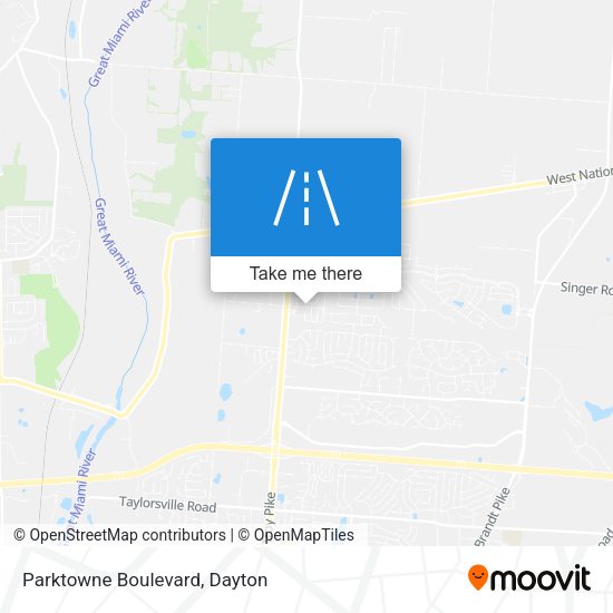 Parktowne Boulevard map