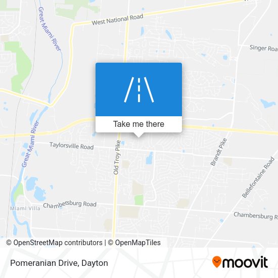 Mapa de Pomeranian Drive