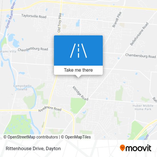 Mapa de Rittenhouse Drive