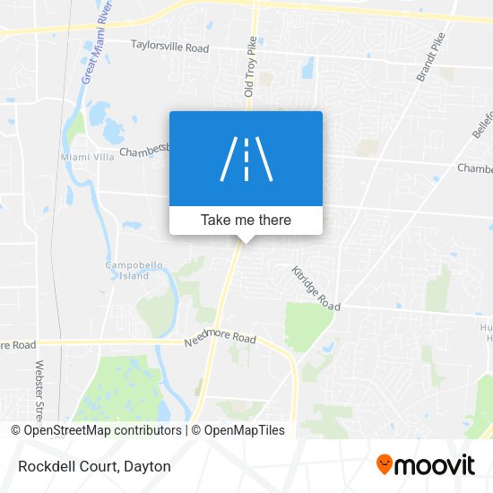 Rockdell Court map