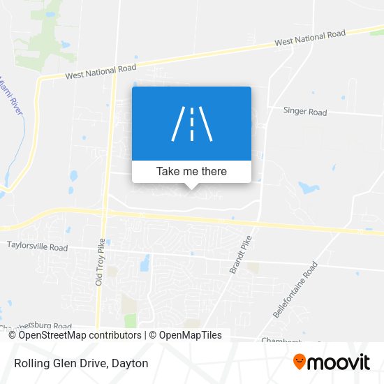 Mapa de Rolling Glen Drive