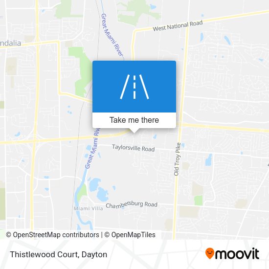 Mapa de Thistlewood Court