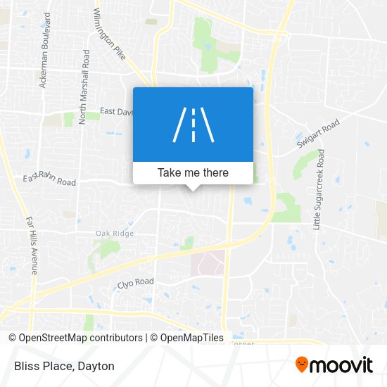 Mapa de Bliss Place