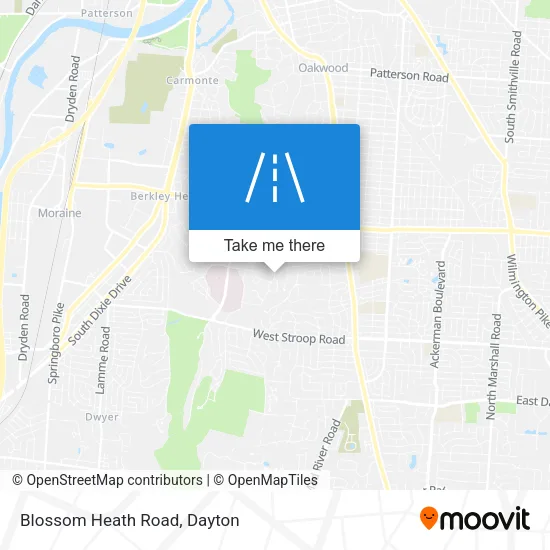 Mapa de Blossom Heath Road