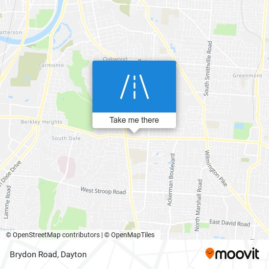 Mapa de Brydon Road