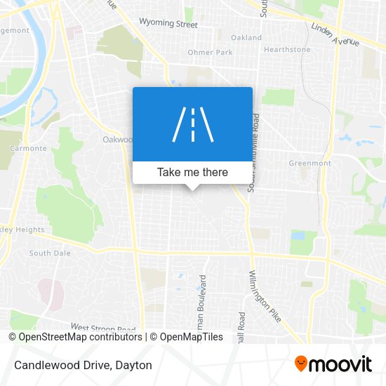 Candlewood Drive map