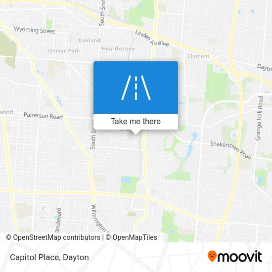 Mapa de Capitol Place