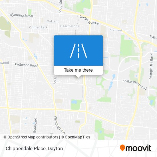 Chippendale Place map