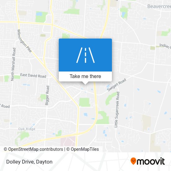 Dolley Drive map