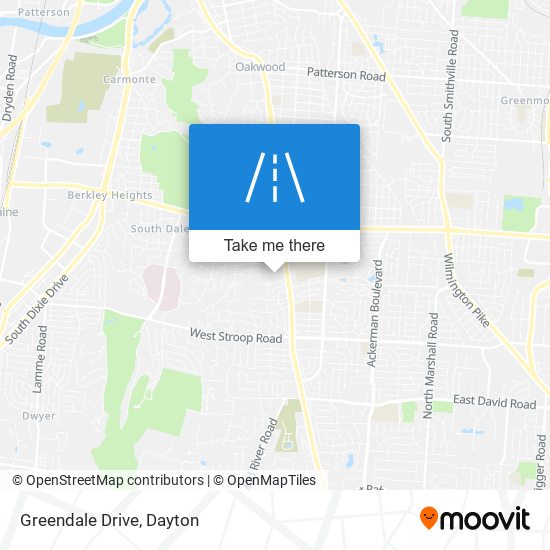 Greendale Drive map