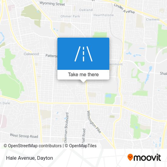 Mapa de Hale Avenue