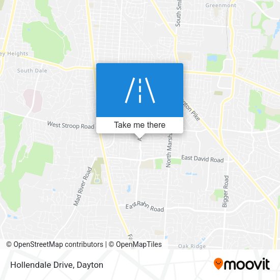 Mapa de Hollendale Drive