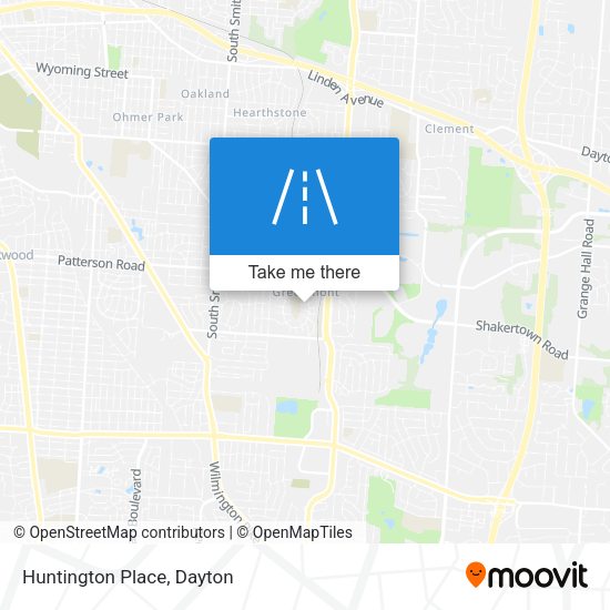Mapa de Huntington Place