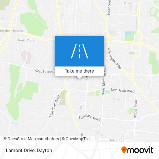 Lamont Drive map