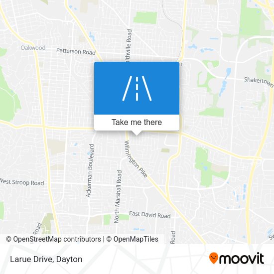 Mapa de Larue Drive
