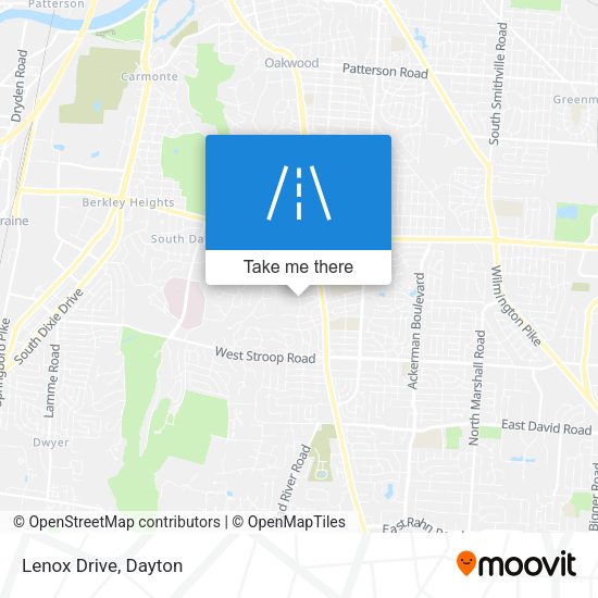 Mapa de Lenox Drive