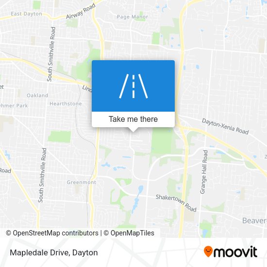 Mapa de Mapledale Drive