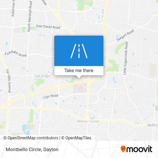Mapa de Montbello Circle