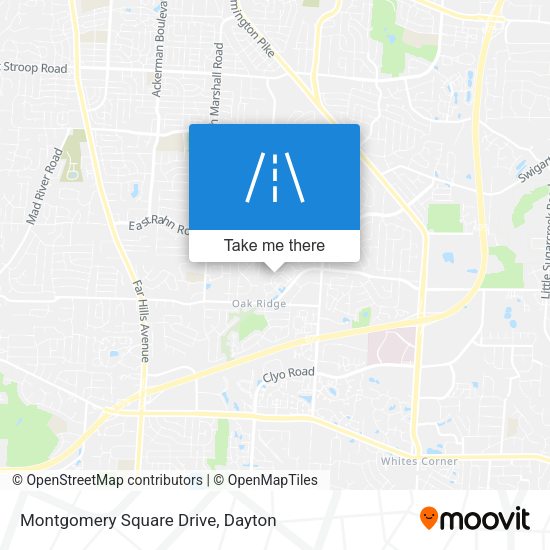 Mapa de Montgomery Square Drive
