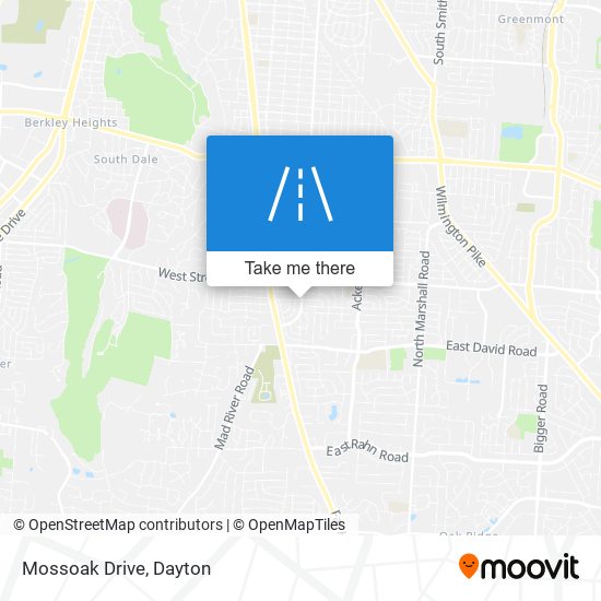 Mapa de Mossoak Drive