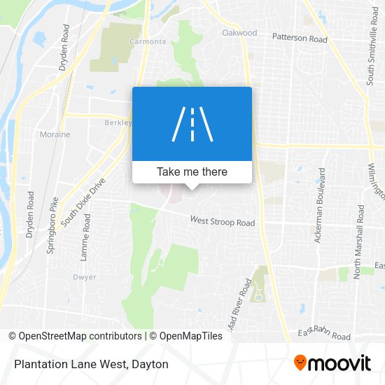 Plantation Lane West map
