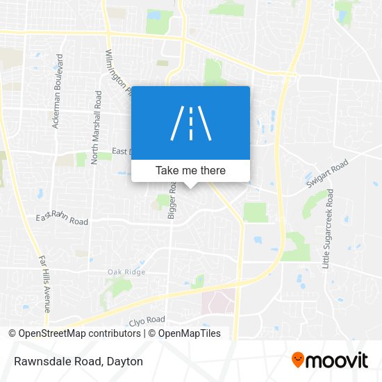 Mapa de Rawnsdale Road