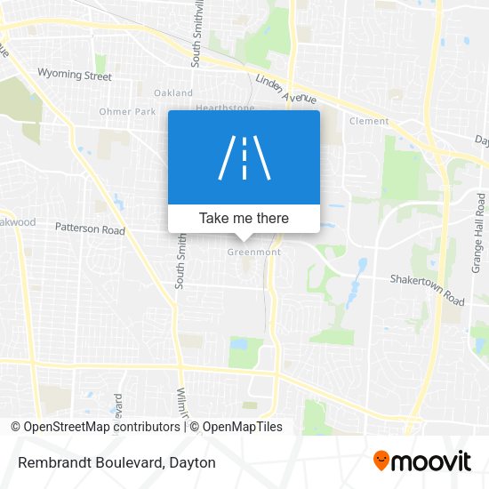 Rembrandt Boulevard map