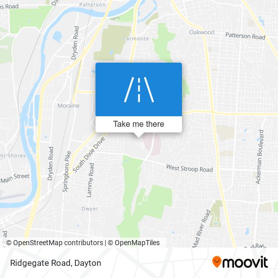 Mapa de Ridgegate Road